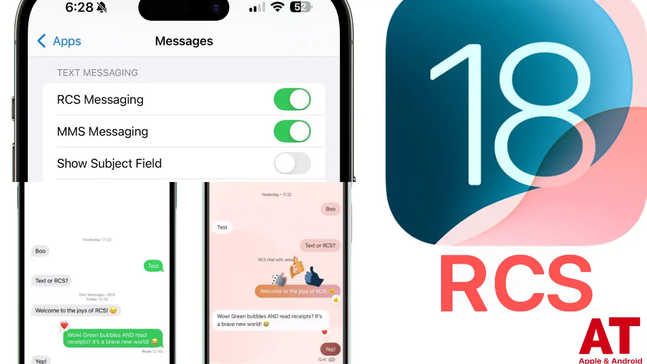 RCS Comes to iOS 18